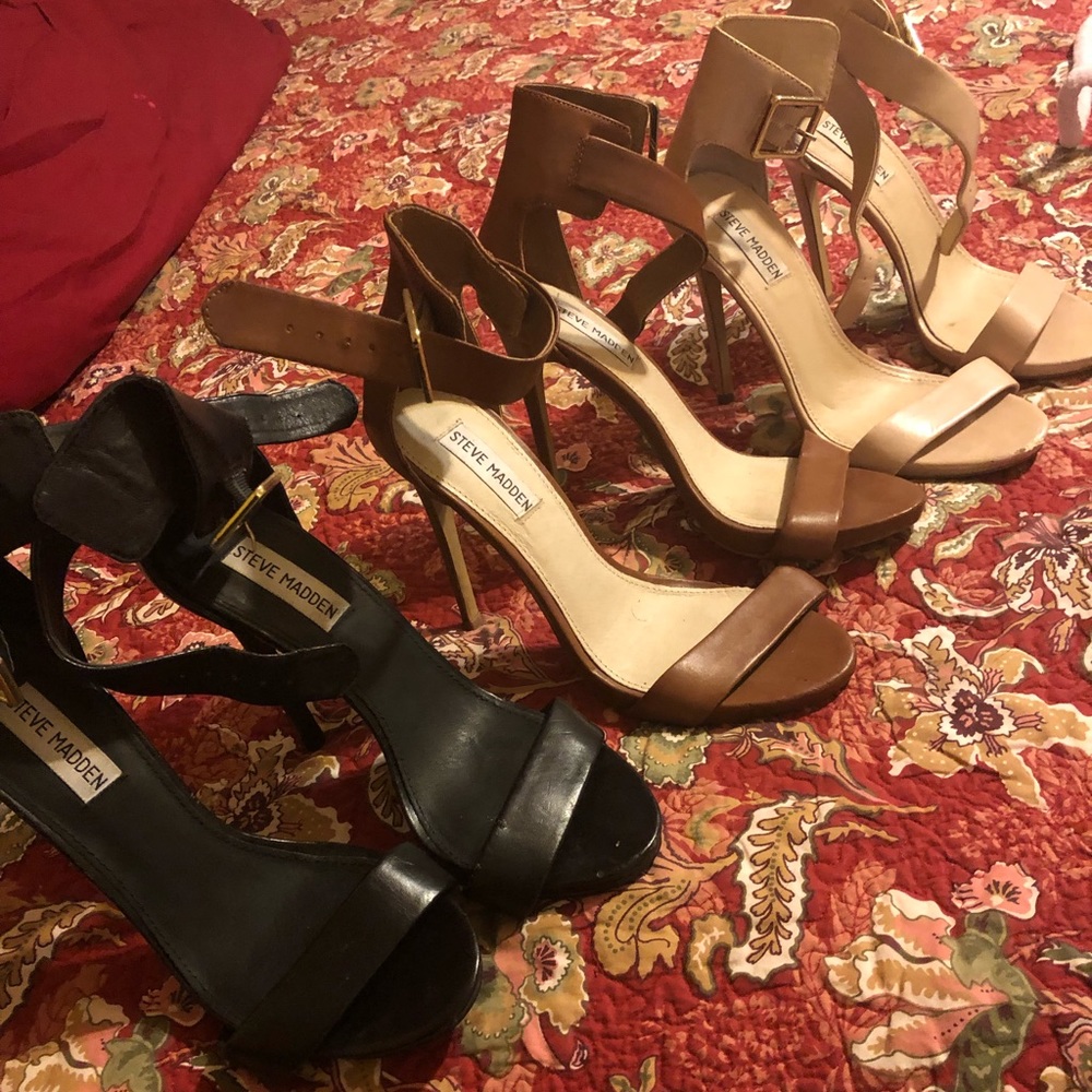 Bundle 3 pairs Steve madden heels